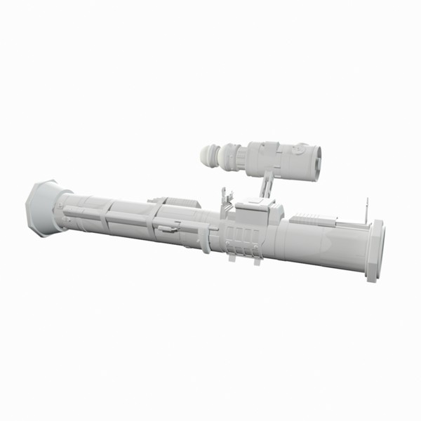 3ds max rocket launcher night vision - Anti Armor Rocket Launcher Bazooka Army w/ Night Vision... by Mister A